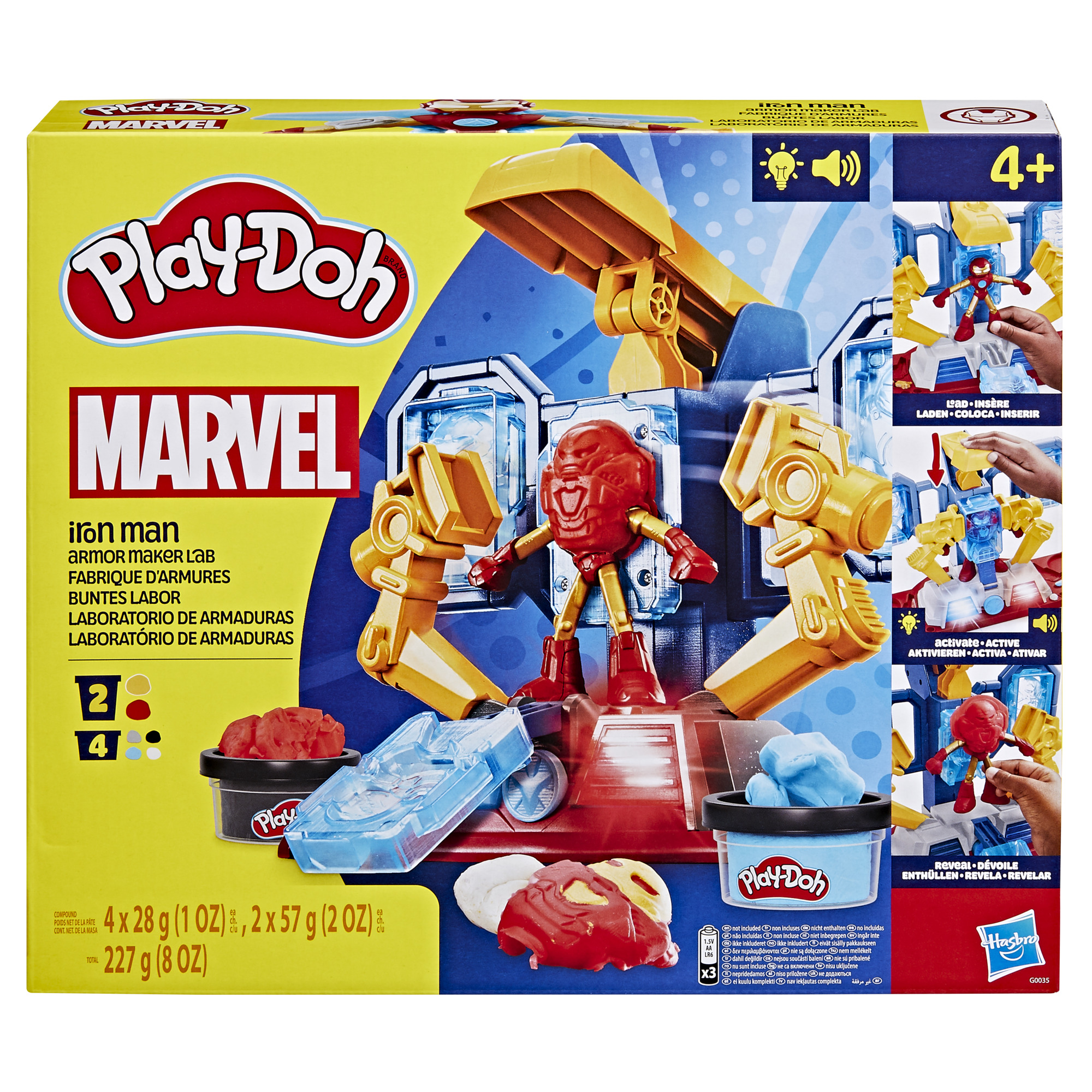 Наборы для лепки Hasbro Play-Doh ''Железный человек'' (G0035) - Фото 1