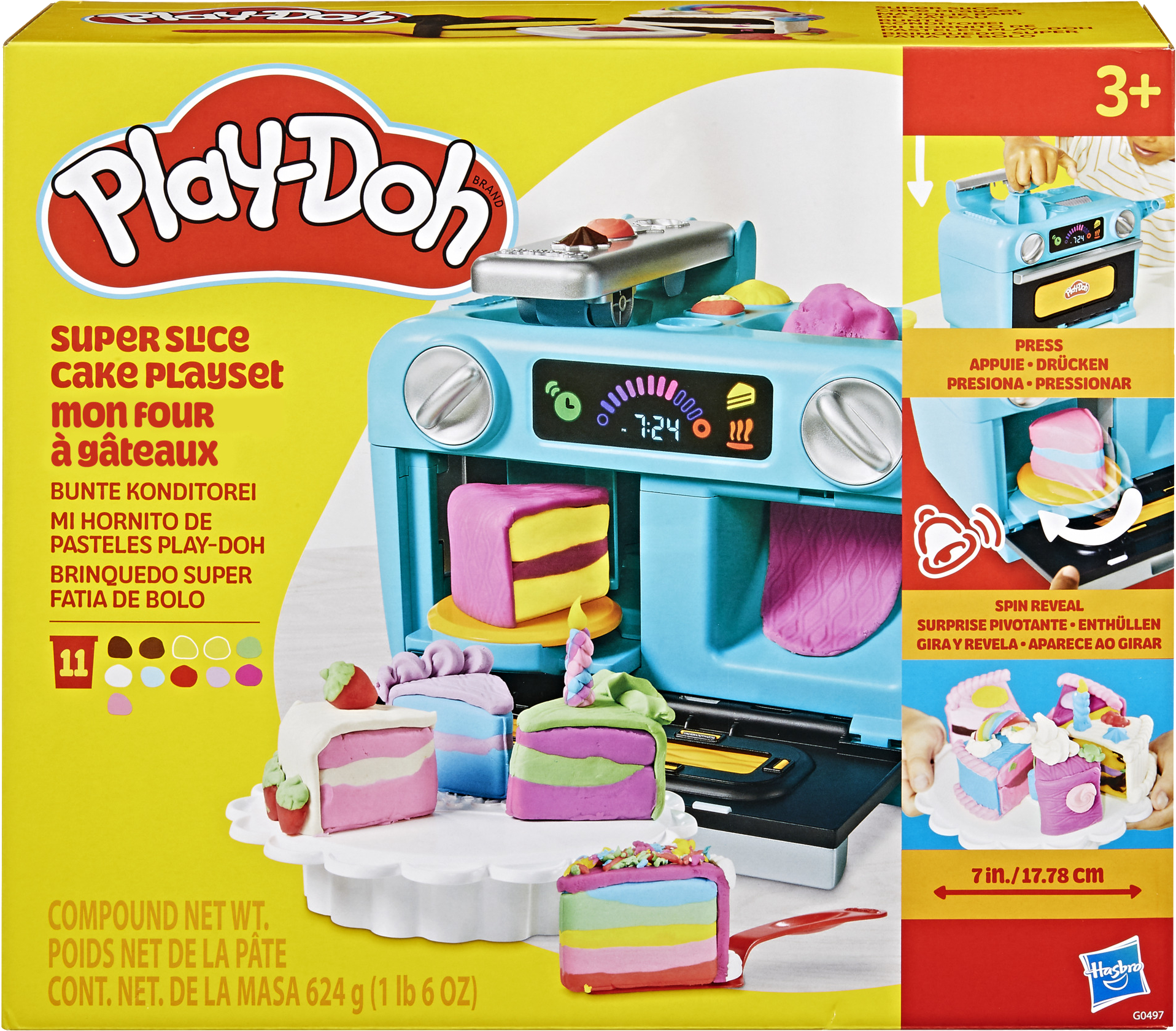 Купити Набори для ліплення Hasbro Супер торт (G0497) - Фото 1 Набори для ліплення Hasbro Супер торт (G0497) - Фото 1