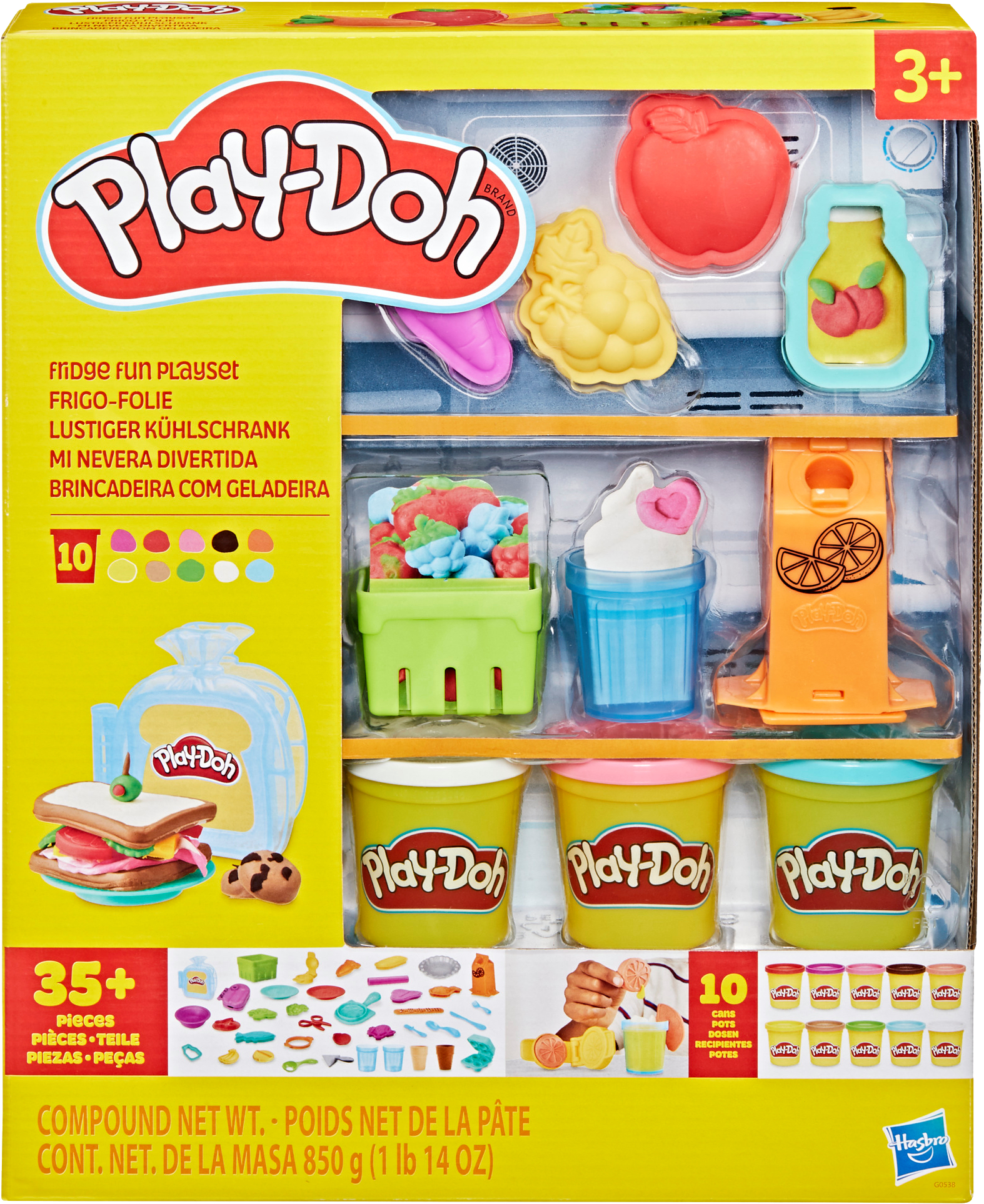 Купити Набори для ліплення Hasbro Play-Doh Весела кухня (G0538) - Фото 1 Набори для ліплення Hasbro Play-Doh Весела кухня (G0538) - Фото 1
