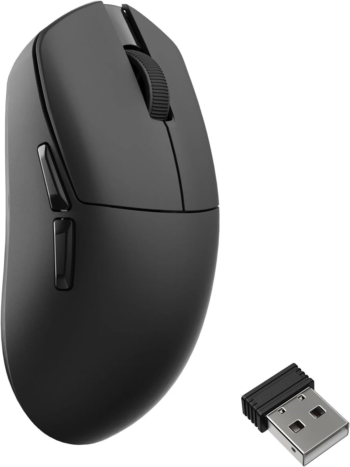 Мышь беспроводная Lemokey G1 USB-A/USB-C/WL/BT 8K Black (G1-A1) - Фото 1