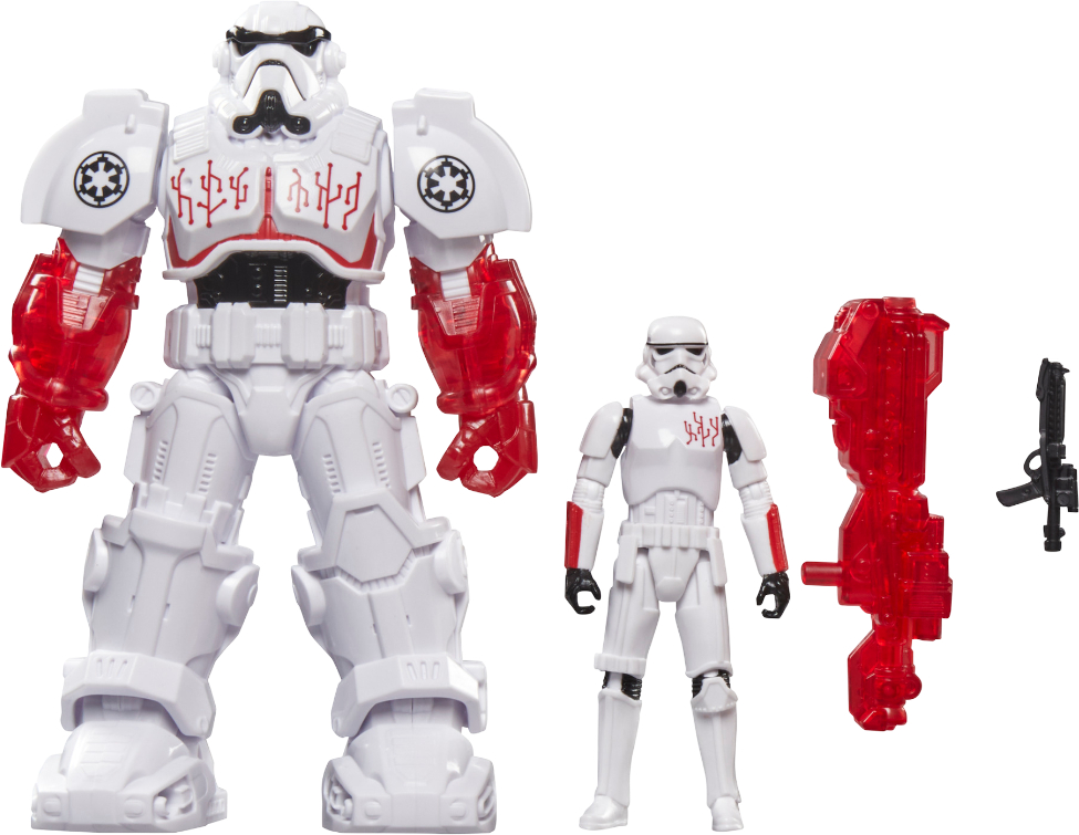 Коллекционная фигурка набор Hasbro Механические костюмы серии Звездные войны SW EPIC STORM MECH FORCE SUIT (G0776_G1158) - Фото 1
