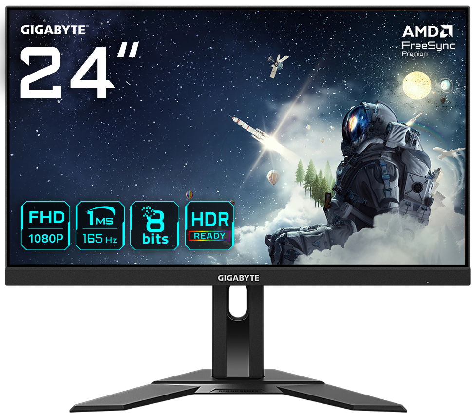 Монитор игровой Gigabyte G24F 2 Gaming - Фото 1