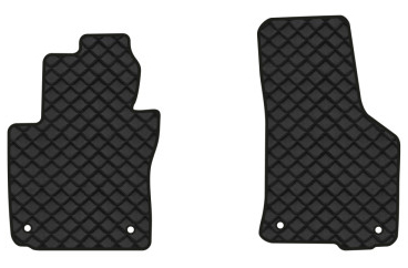 Коврики из экокожи в салон авто передние EVAtech для Octavia A5 (MT, 8 clips) Skoda 2004-2013 2 поколение Combi EU (SK12149AG2AV4BBB) - Фото 1