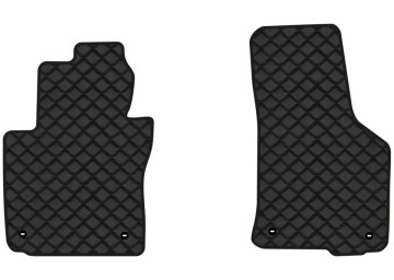 Коврики из экокожи в салон авто передние EVAtech для Octavia A5 (MT, 4 clips) Skoda 2004-2013 2 поколение Liftback EU (SK12163AG2TL4BBB) - Фото 1