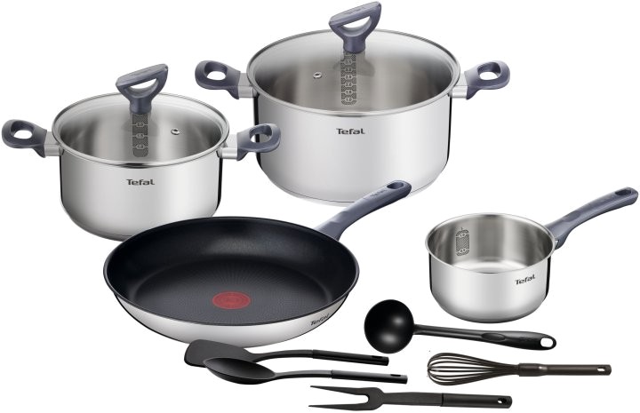 Набор посуды Tefal G713SB45 DAILY COOK 11 пр - Фото 1