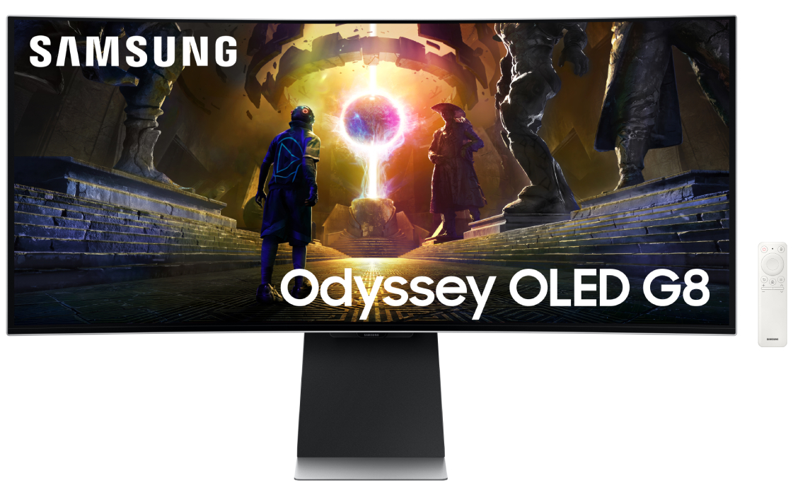 Уценка - Монитор игровой Samsung Odyssey OLED G8 SMART (LS34DG852SIXUA) - Фото 1