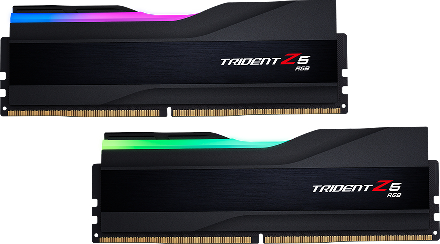 Память DDR G.Skill DDR5 2x16GB/6000 Trident Z5 RGB Black (F5-6000J3636F16GX2-TZ5RK) - Фото 1