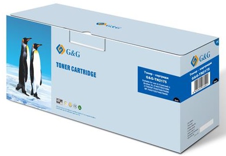 Картриджі для лазерних принтерів G&G HL-21x0R, DCP-7030/7032, MFC-7320 (2600 стр) (G&G-TN2175) - Фото 1