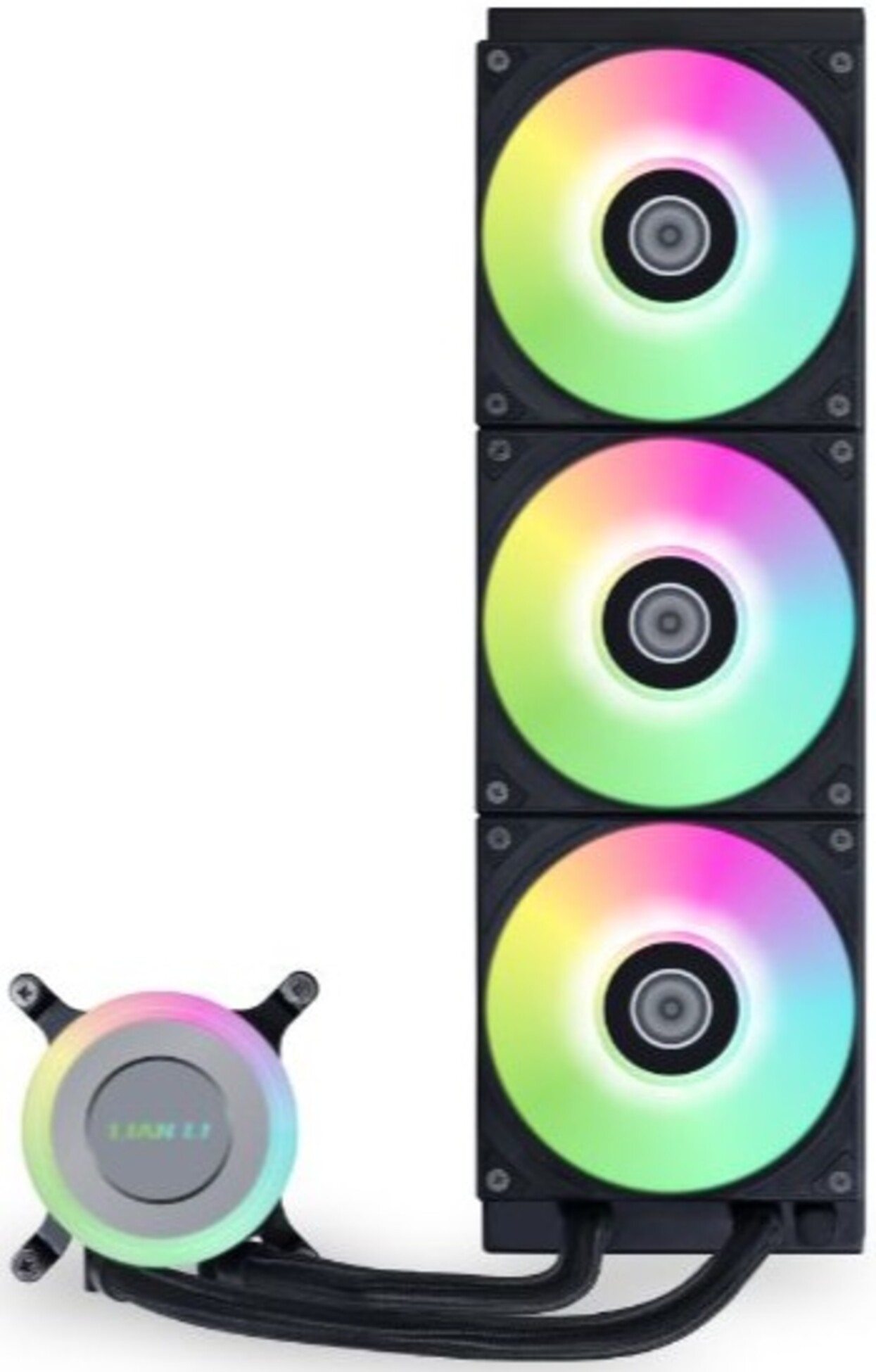 Водяная система охлаждения Lian Li GA II Lite 360R Black (G89.GA2L36RB.00) - Фото 1