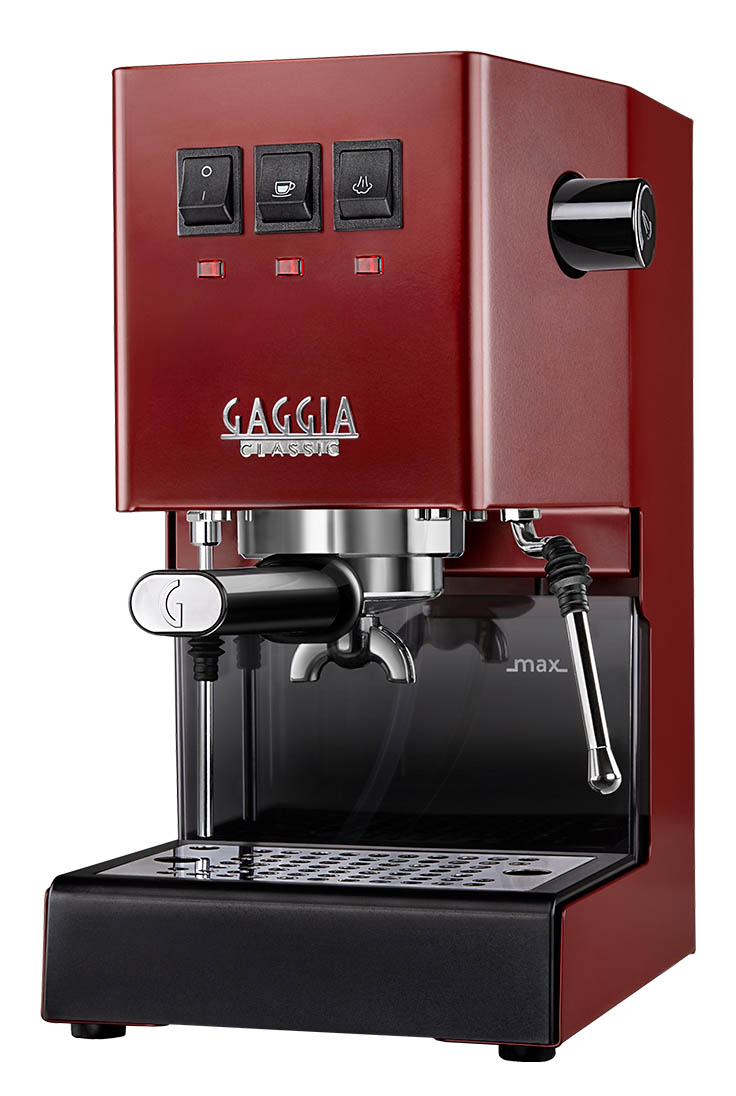 Кофеварка рожковая Gaggia Espresso Classic E24 Red - Фото 1