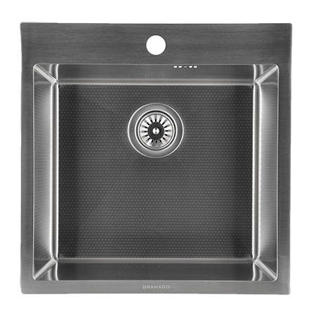 Мойка кухонная GRANADO Galera S304 honeycomb - Фото 1