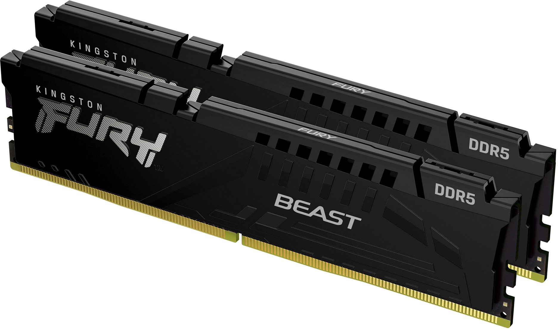 Купити Память DDR Kingston Fury Beast DDR5-5200 64Gb (2x32GB) CL40-40-40 1.25V XMP (KF552C40BBK2-64) - Фото 1 Память DDR Kingston Fury Beast DDR5-5200 64Gb (2x32GB) CL40-40-40 1.25V XMP (KF552C40BBK2-64) - Фото 1