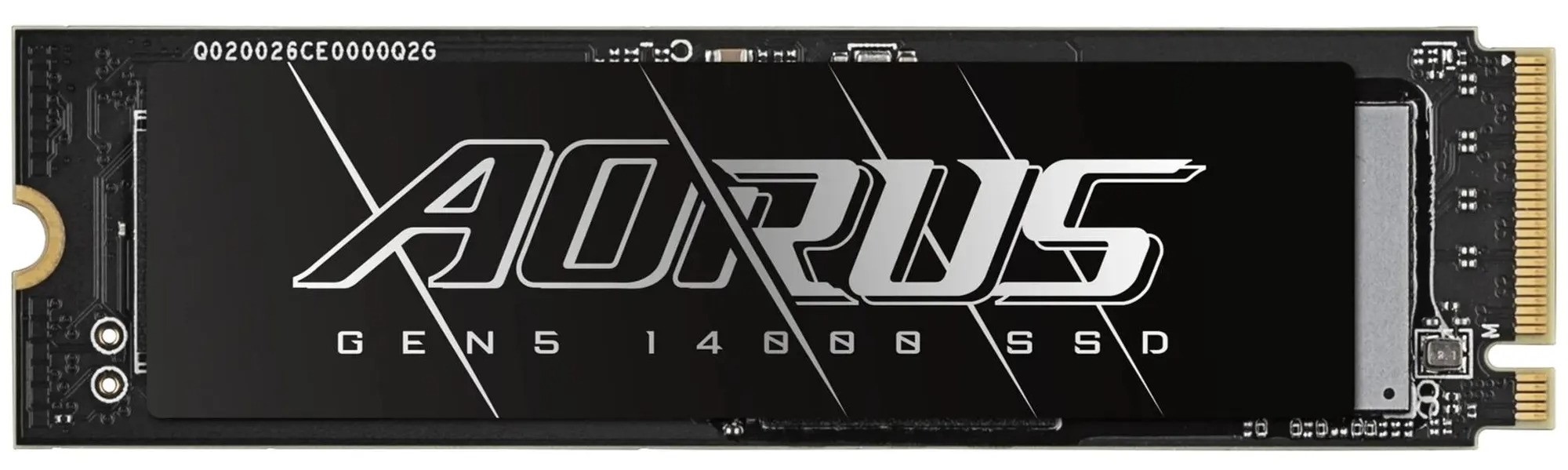 SSD-накопичувач внутрішній Gigabyte AORUS Gen5 14000 2TB M.2 2280 PCIe 5.0 x4 NVMe (AG514K2TB) - Фото 1