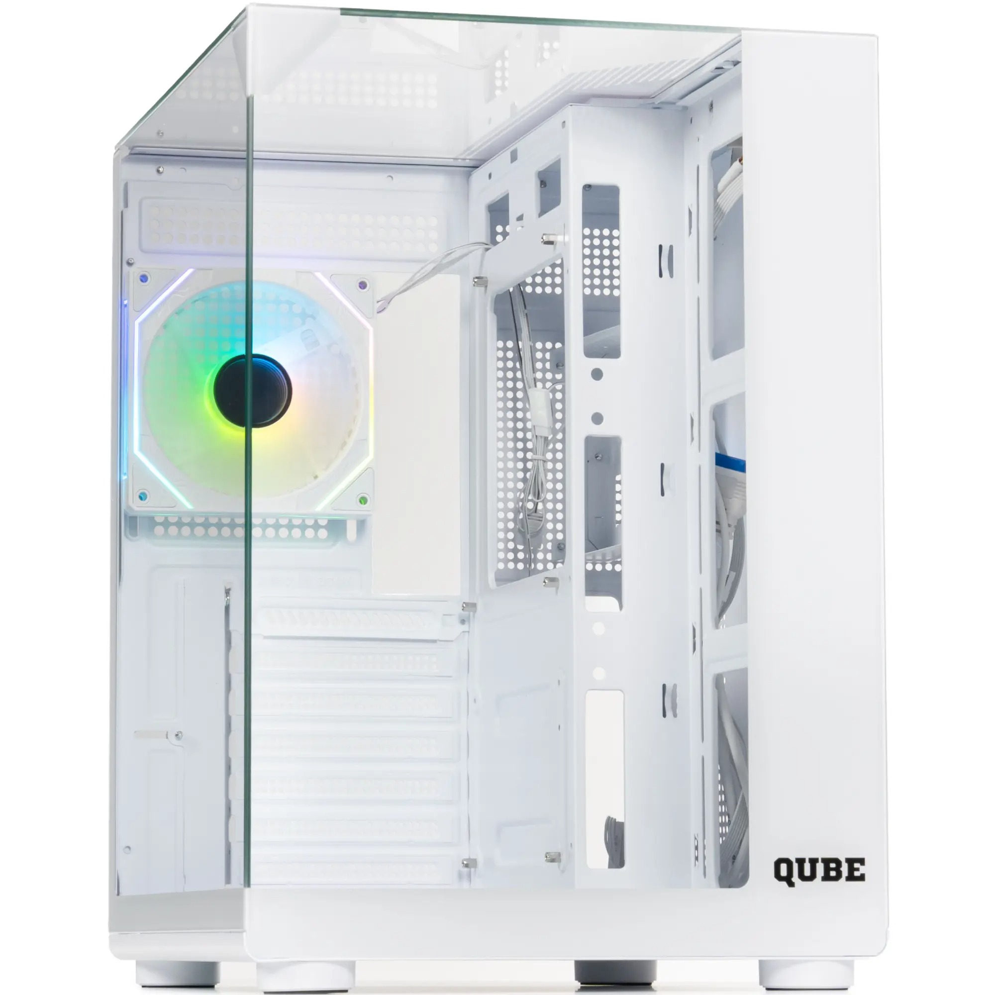 Корпус QUBE AQUARIUM ARGB WHITE (AQUARIUM_GWNU3) - Фото 1