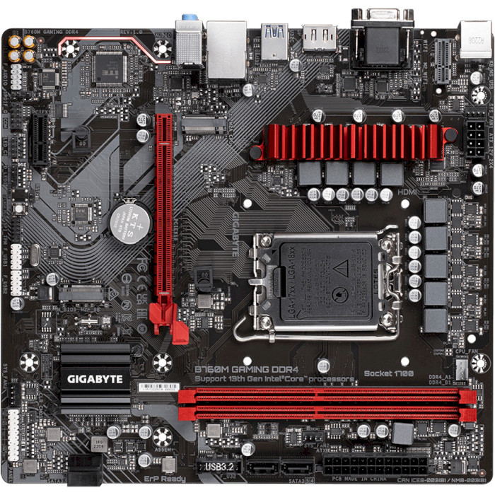 Материнская плата Gigabyte B760M GAMING DDR4 - Фото 1
