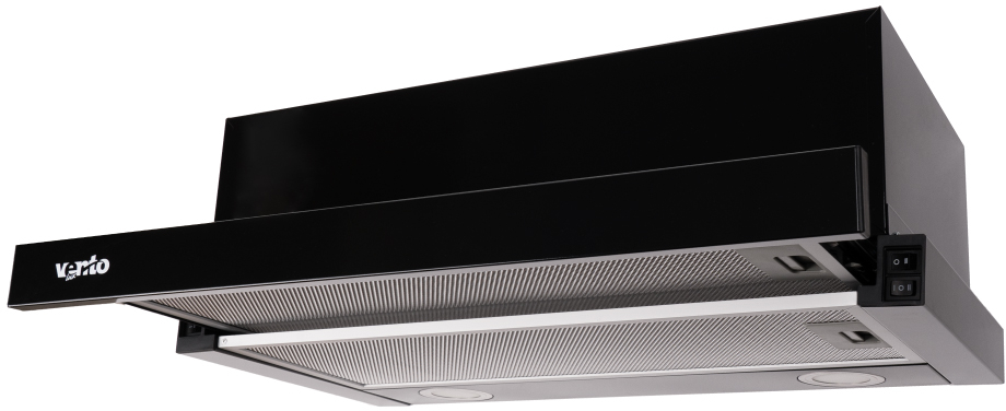 Вытяжка встраиваемая Ventolux GARDA 60 BK (700) LED - Фото 1