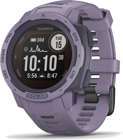 Уценка - Смарт-часы Garmin Instinct Solar Orchid (010-02293-02) - Фото 1