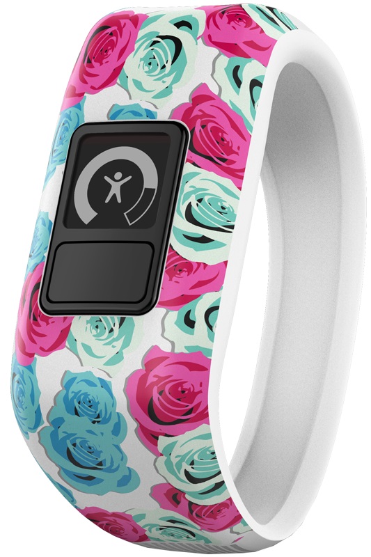 Уценка - Фитнес-браслет Garmin vivofit jr, Real Flower (010-01634-22) - Фото 1