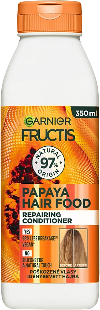 Бальзам для волос Garnier Fructis Папайя Восстановление для поврежденных волос 350 мл (3600542290388) - Фото 1