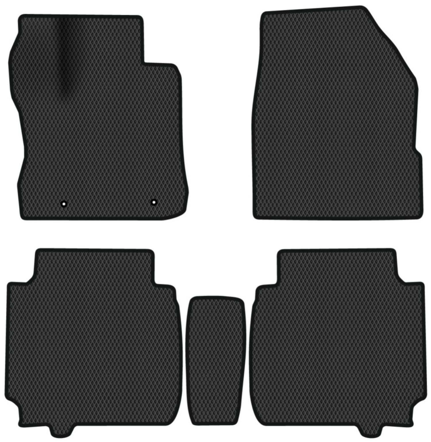 EVA коврики в салон авто EVAtech для Terrain GMC 2009-2017 1 поколение SUV USA GC12561CE5LA2RBB - Фото 1