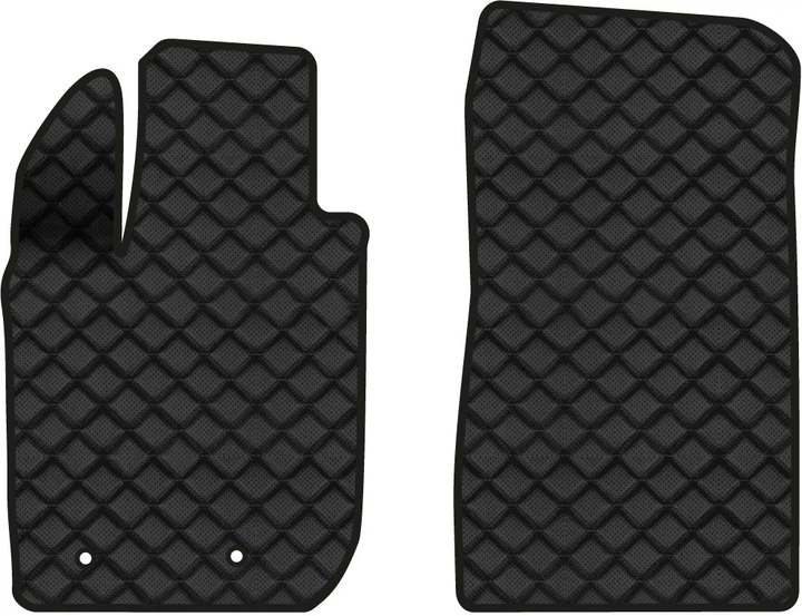 Коврики из экокожи в салон авто передние EVAtech для Duster (HM) AT Renault 2018 2 поколение SUV EU RT11403A2RD2BBB - Фото 1