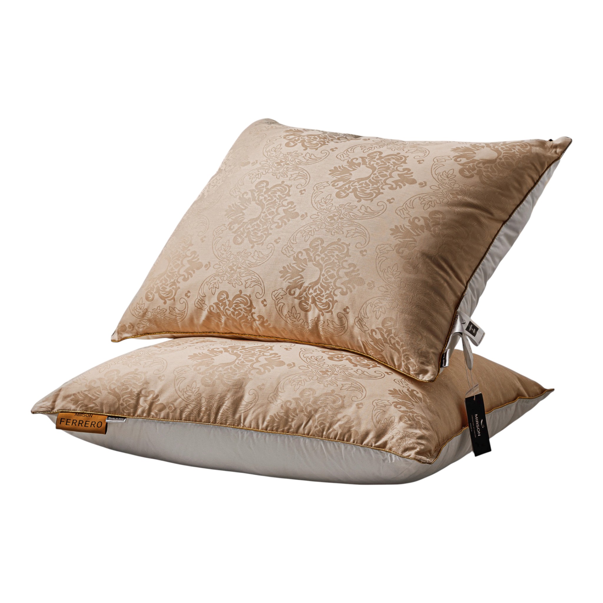 Подушка стандартна MirSon №15-07 Ferrero Gold 50x70 см (2200011164083) - Фото 1