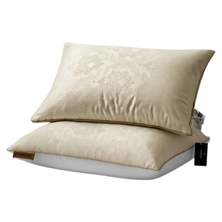 Купити Подушка стандартна MirSon №15-04 Ferrero Vanilla 40х60 см (2200011163741) - Фото 1 Подушка стандартна MirSon №15-04 Ferrero Vanilla 40х60 см (2200011163741) - Фото 1