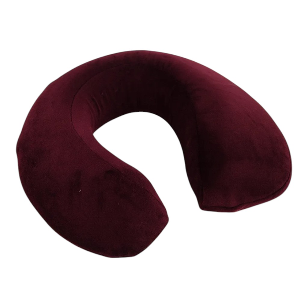 Подушка дорожня MirSon №8721 Velvet Line 28-0002 Excalibur Піна Memory Антиалергенна 30x37х10 см (2200006348061) - Фото 1