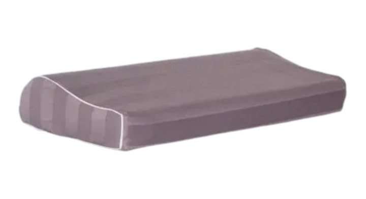 Подушка ортопедична MirSon №7065 Elite Noble stripe Peony KIDDY Girl 500х290х50/80 - Фото 1