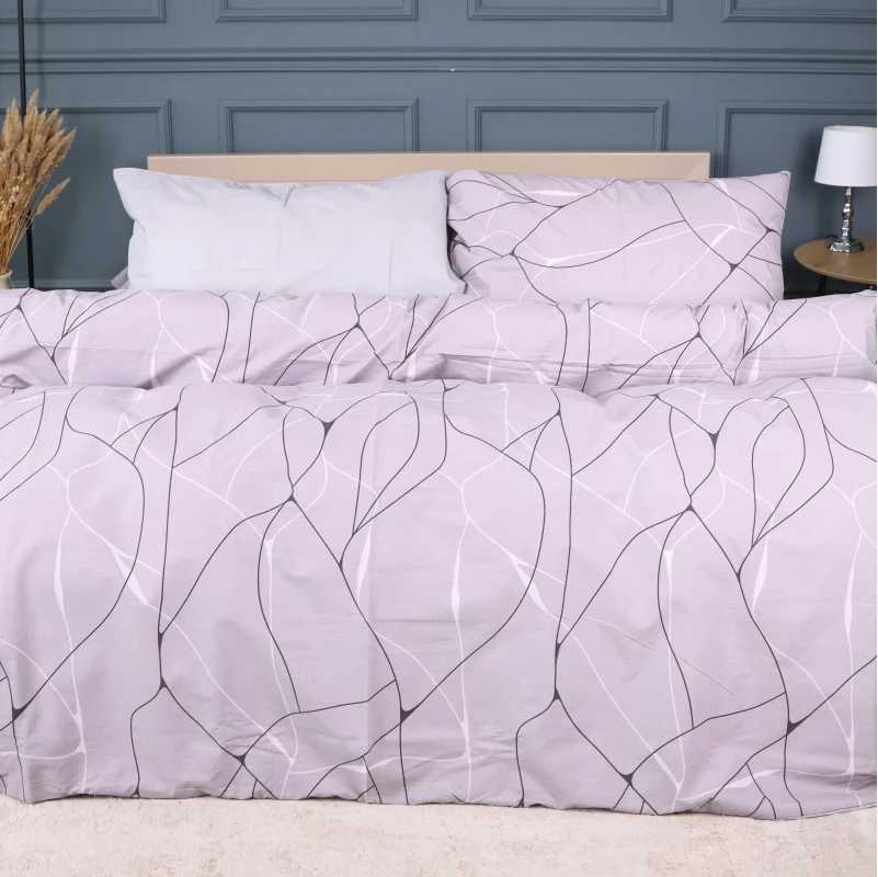 Комплект постельного белья детский MirSon 110х140 см 17-0809 Accents Gray Ranforce Elite (2200011493688) - Фото 1