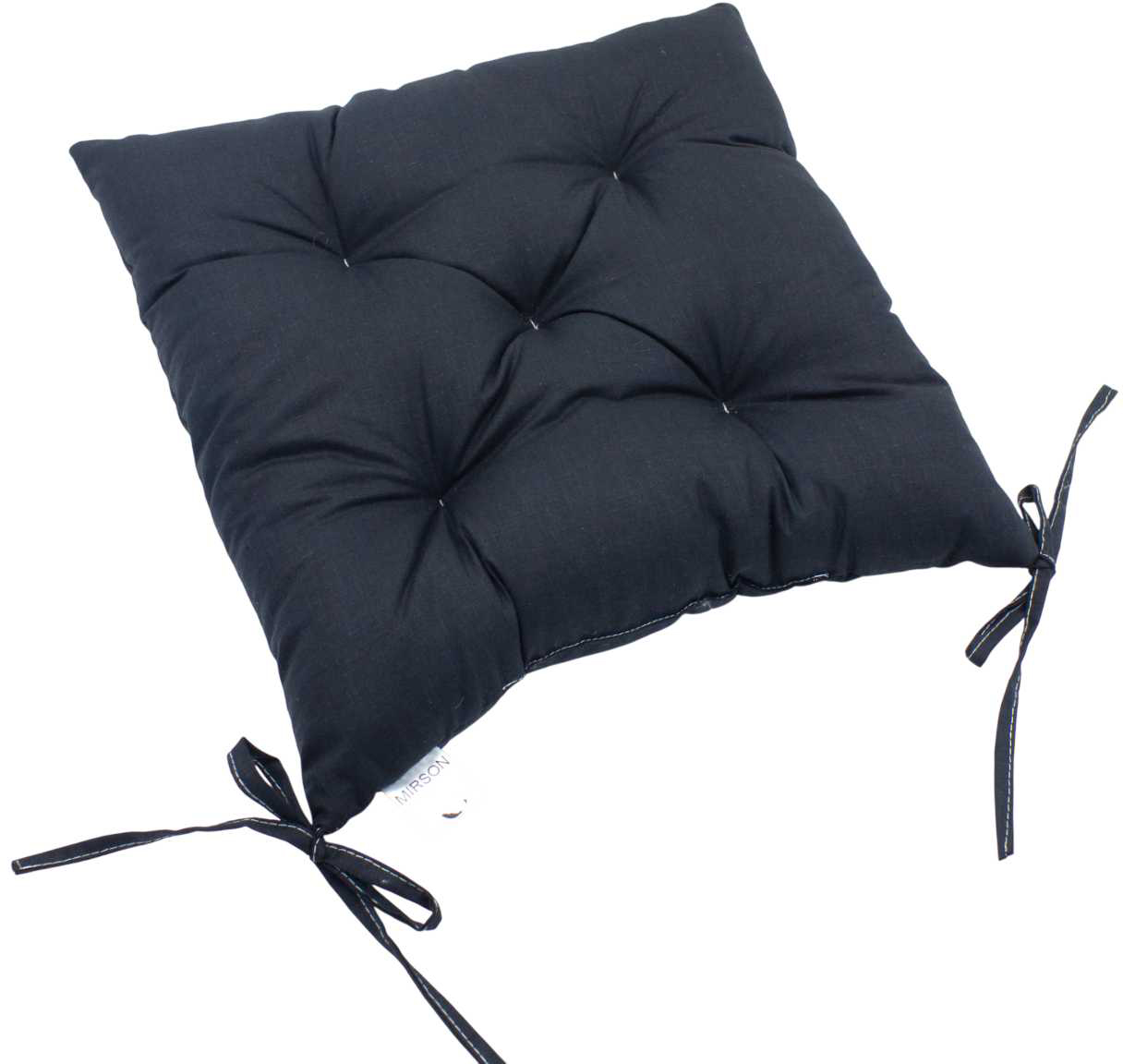 Купити Подушка для стільця MirSon Ranforce Elite 16-9000 Black Stone (2200006185291) - Фото 1 Подушка для стільця MirSon Ranforce Elite 16-9000 Black Stone (2200006185291) - Фото 1