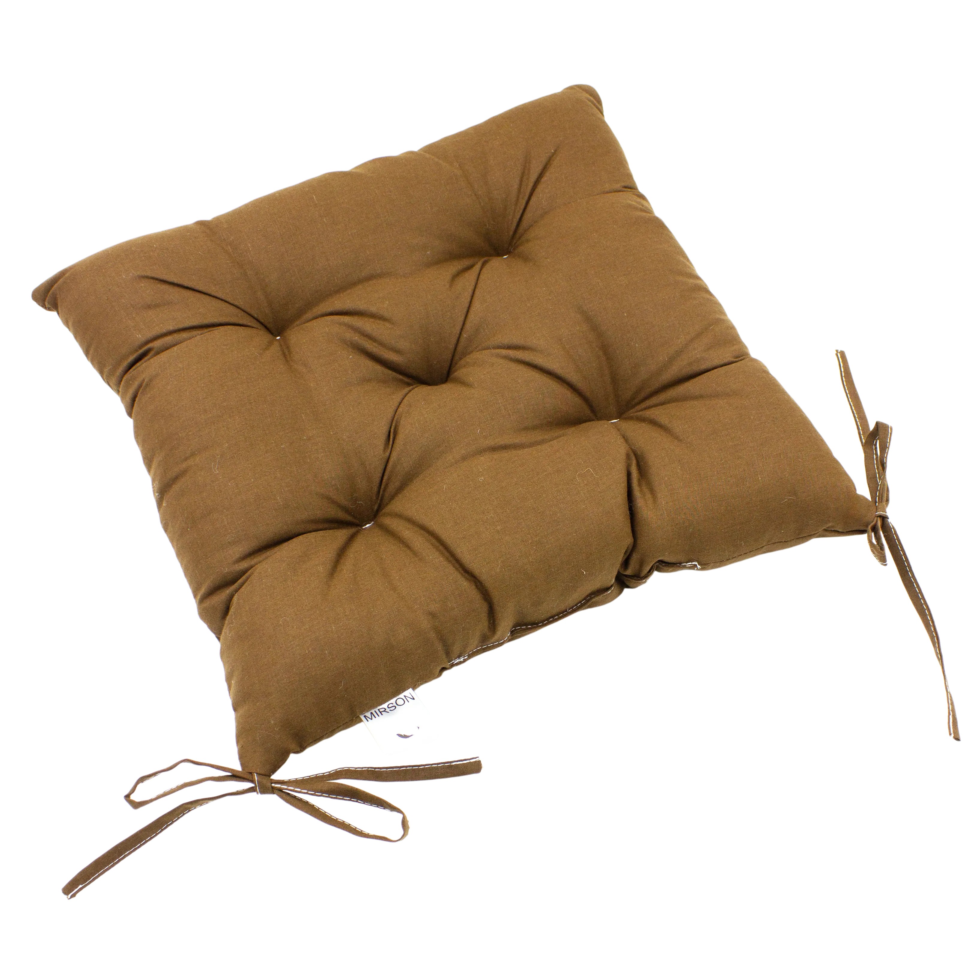 Подушка для стільця MirSon Ranforce Elite 19-1217 Chocolate Perla 40х50 см (2200006276142) - Фото 1