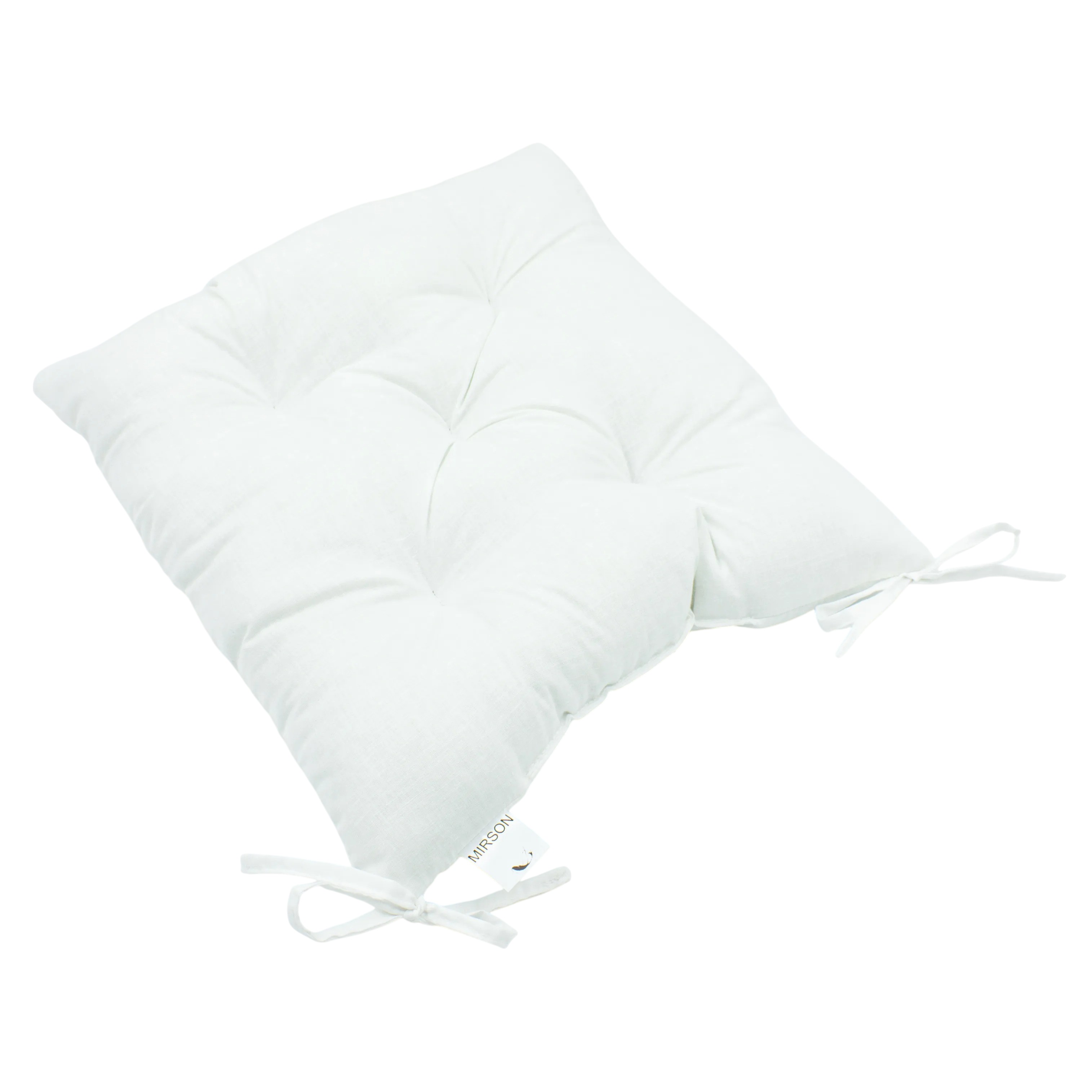 Подушка для стула MirSon Ranforce Elite 11-2107 White 40х50 см (2200006275824) - Фото 1