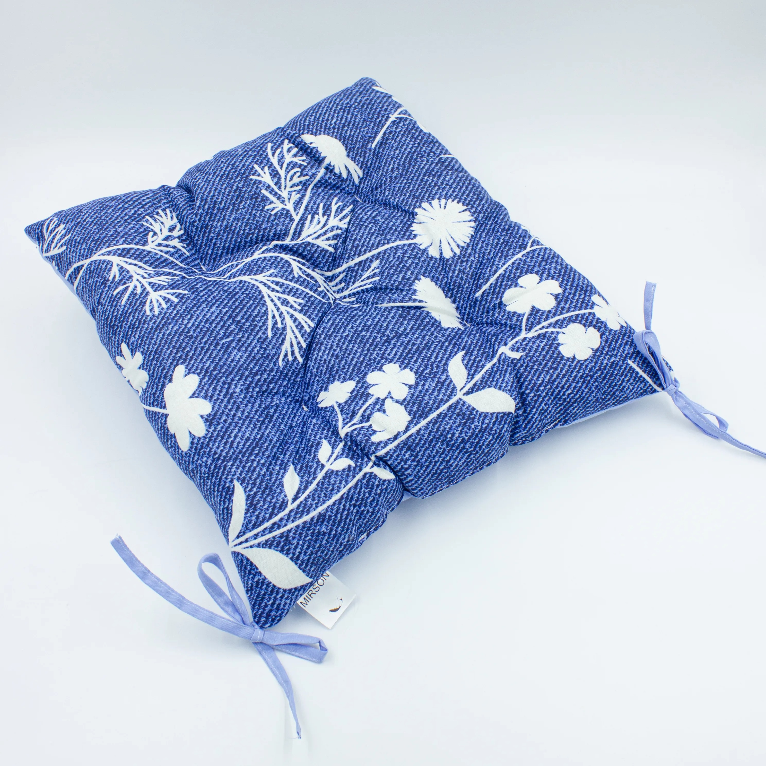 Купити Подушка для стільця MirSon Бязь Принт 17-0547 Tasya 50х50 см (2200006276975) - Фото 1 Подушка для стільця MirSon Бязь Принт 17-0547 Tasya 50х50 см (2200006276975) - Фото 1