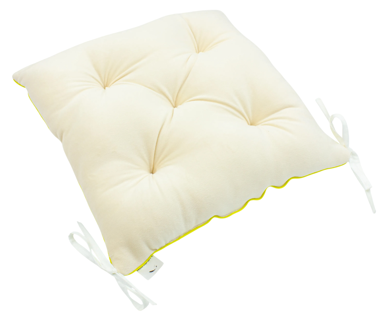 Подушка для стільця MirSon 28-0004 Cream Velvet 40х50 см (2200006275749) - Фото 1