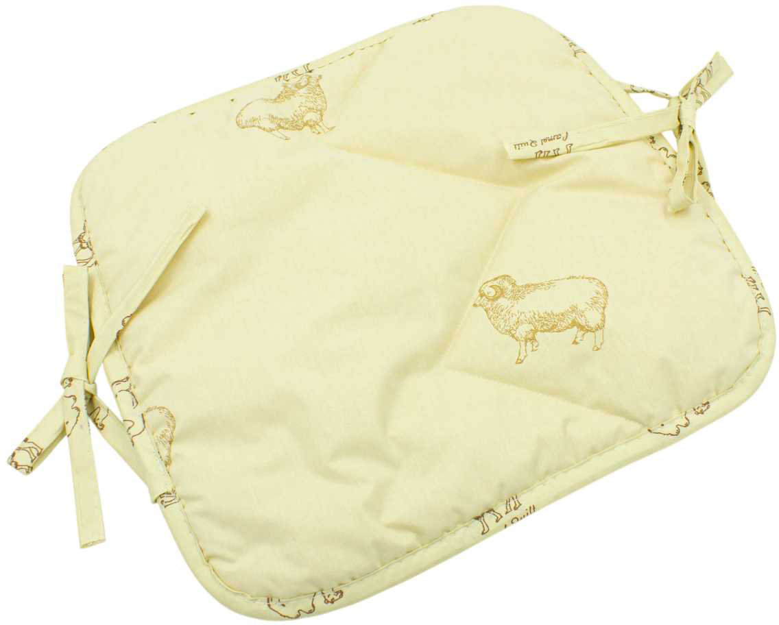 Подушка для стільця MirSon Бязь Gold Camel Line 40х50 см (2200006276289) - Фото 1