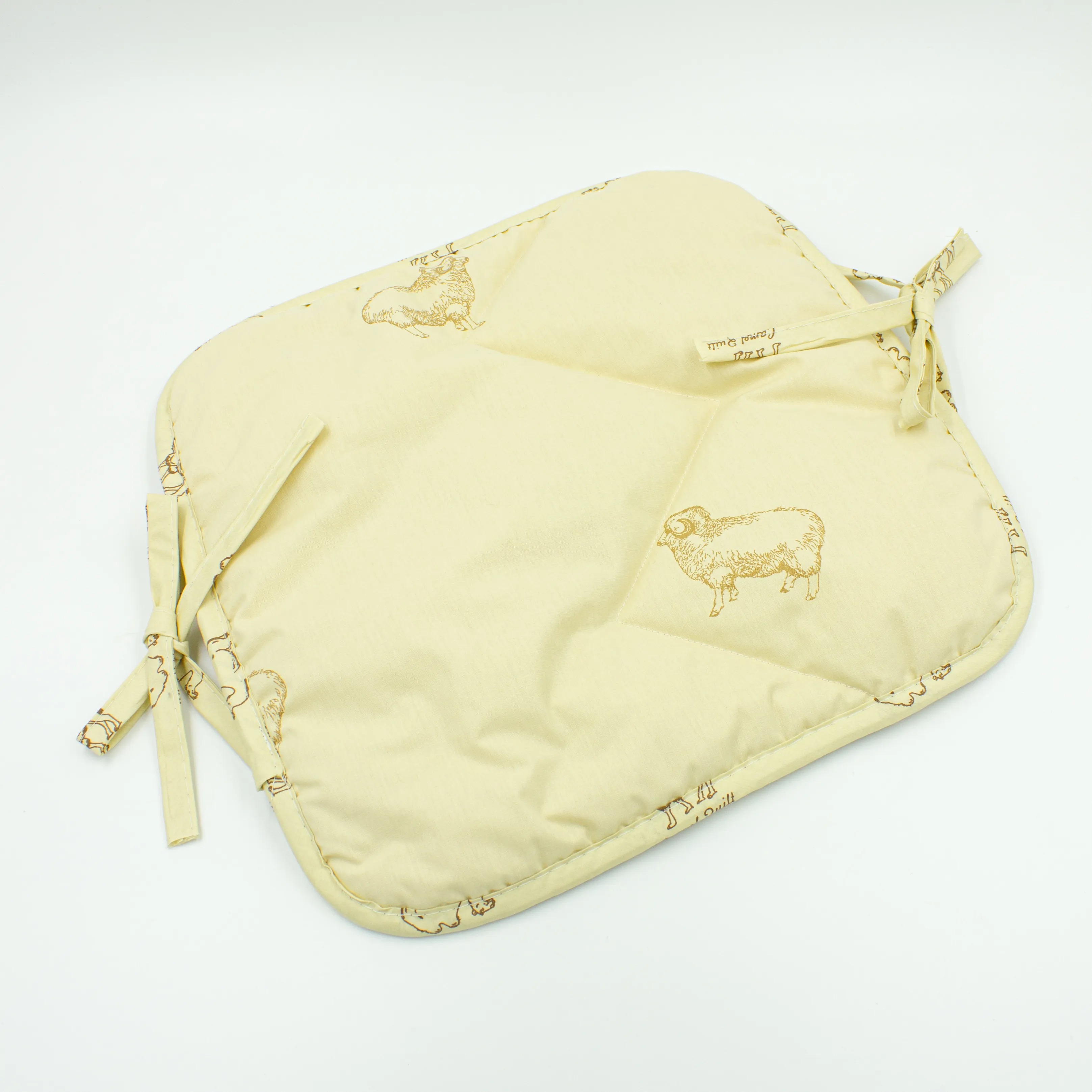 Подушка для стільця MirSon Бязь Gold Camel Line (2200006185840) - Фото 1