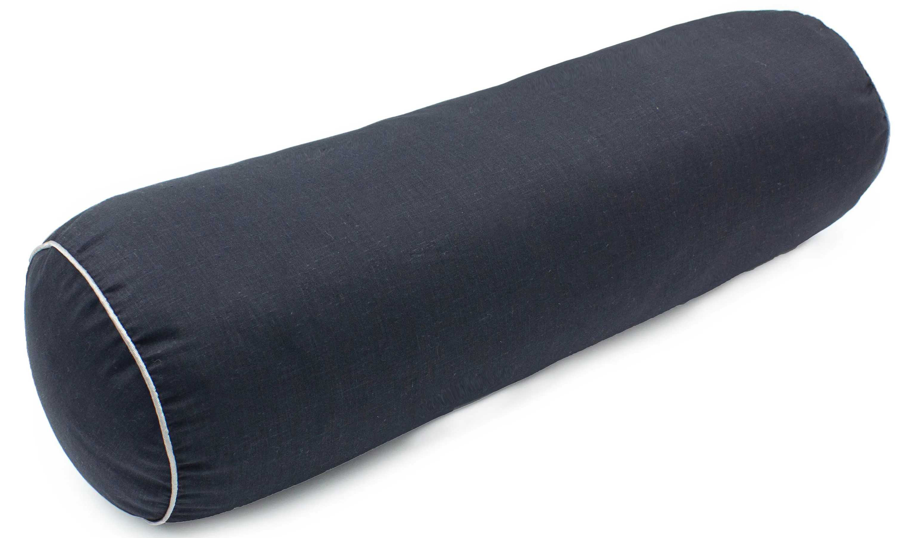 Подушка валик MirSon №8518 Naturale Line 16-9000 Black Stone 50% Memory 100х16 см (2200006342427) - Фото 1