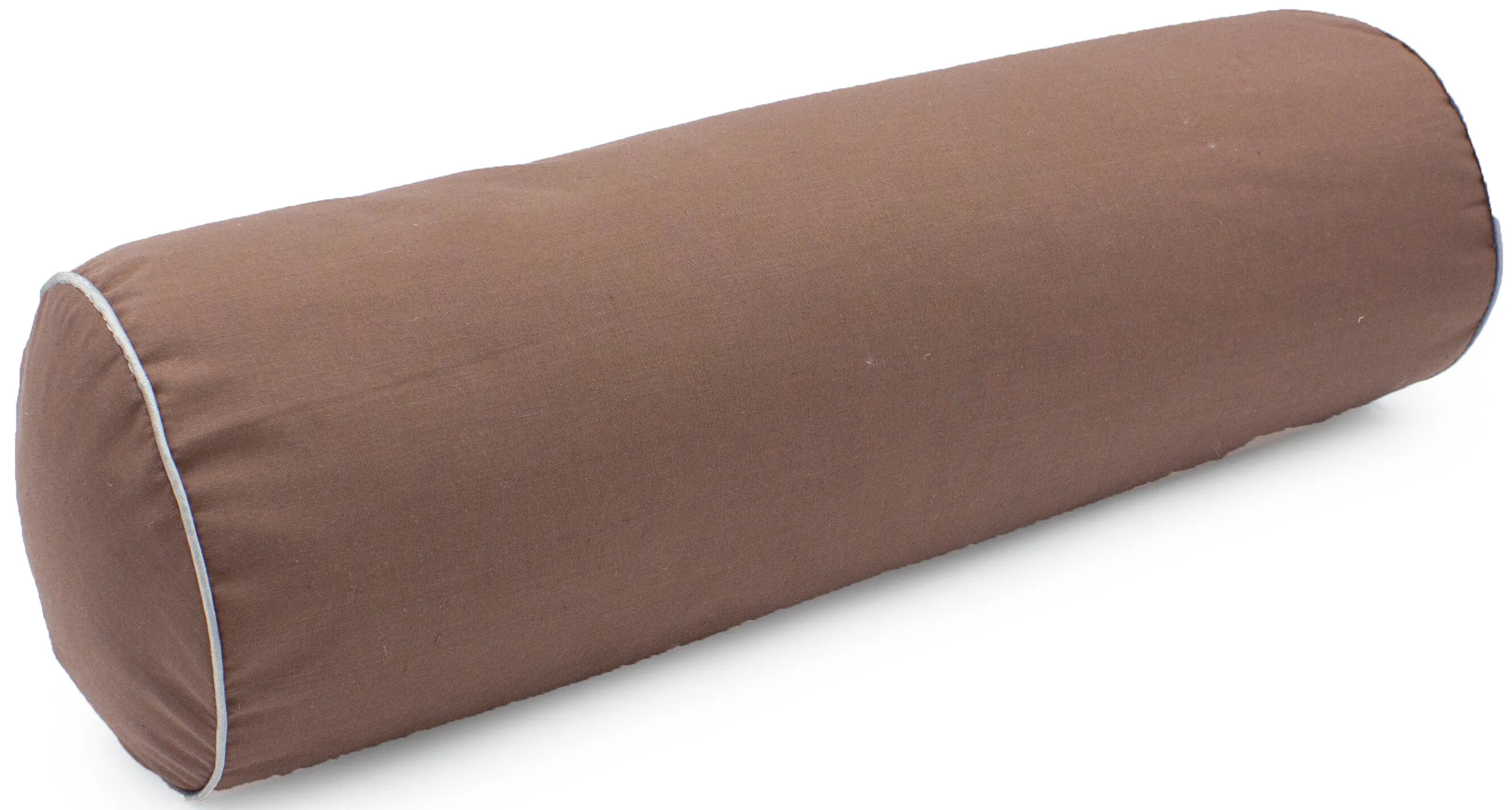 Подушка валик MirSon №8376 Naturale Line 19-1217 Chocolate Perla Tencel 100х20 см (2200006252467) - Фото 1