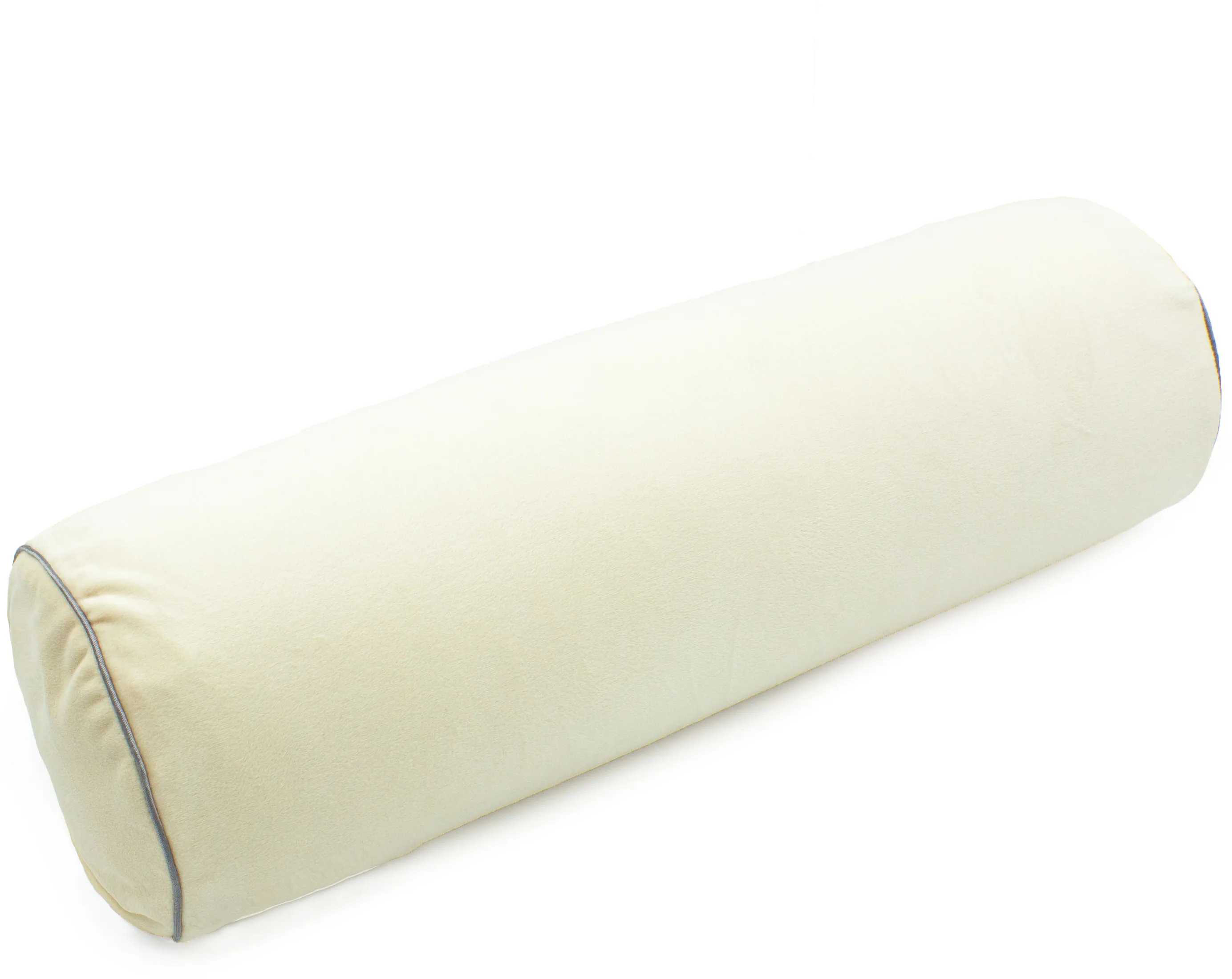 Подушка валик MirSon №8523 Velvet Line 28-0004 Cream 50% Memory 100х16 см (2200006342724) - Фото 1