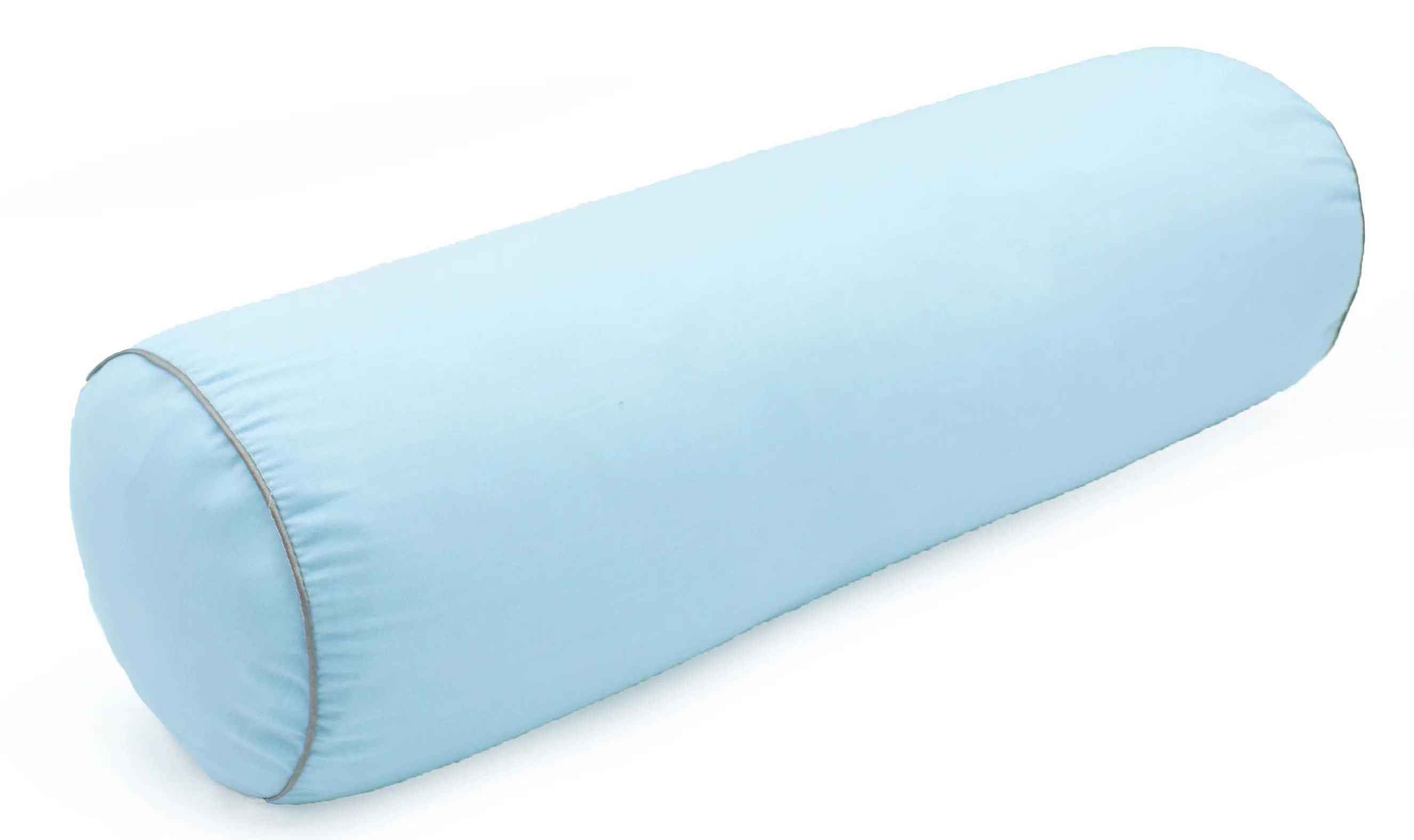 Подушка валик MirSon №8340 Eco Line Blue Tencel 60х16 см (2200006250258) - Фото 1