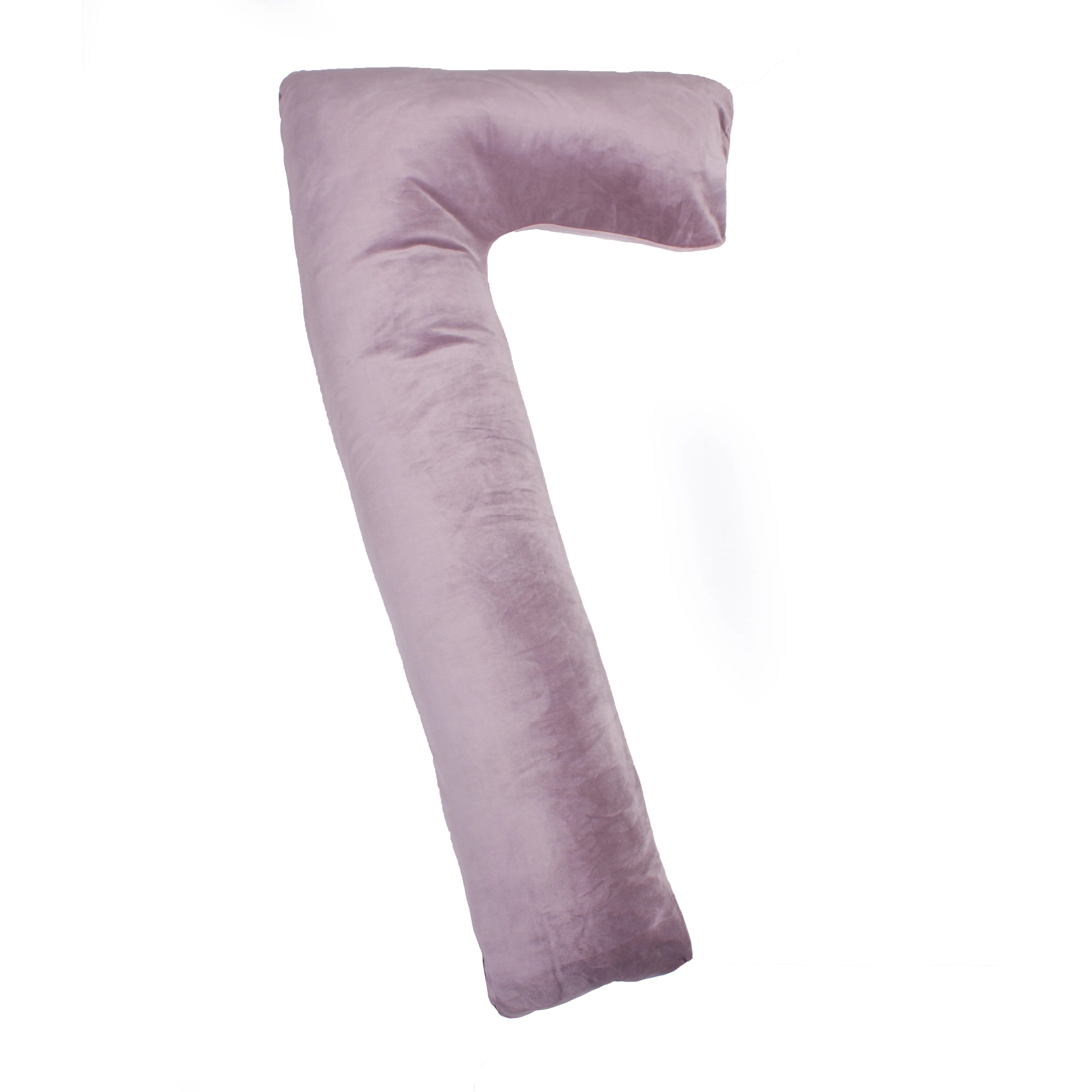 Подушка для майбутніх мам MirSon №8457 Velvet Line 28-0005 Ashen Г-подібна (2200006275015) - Фото 1