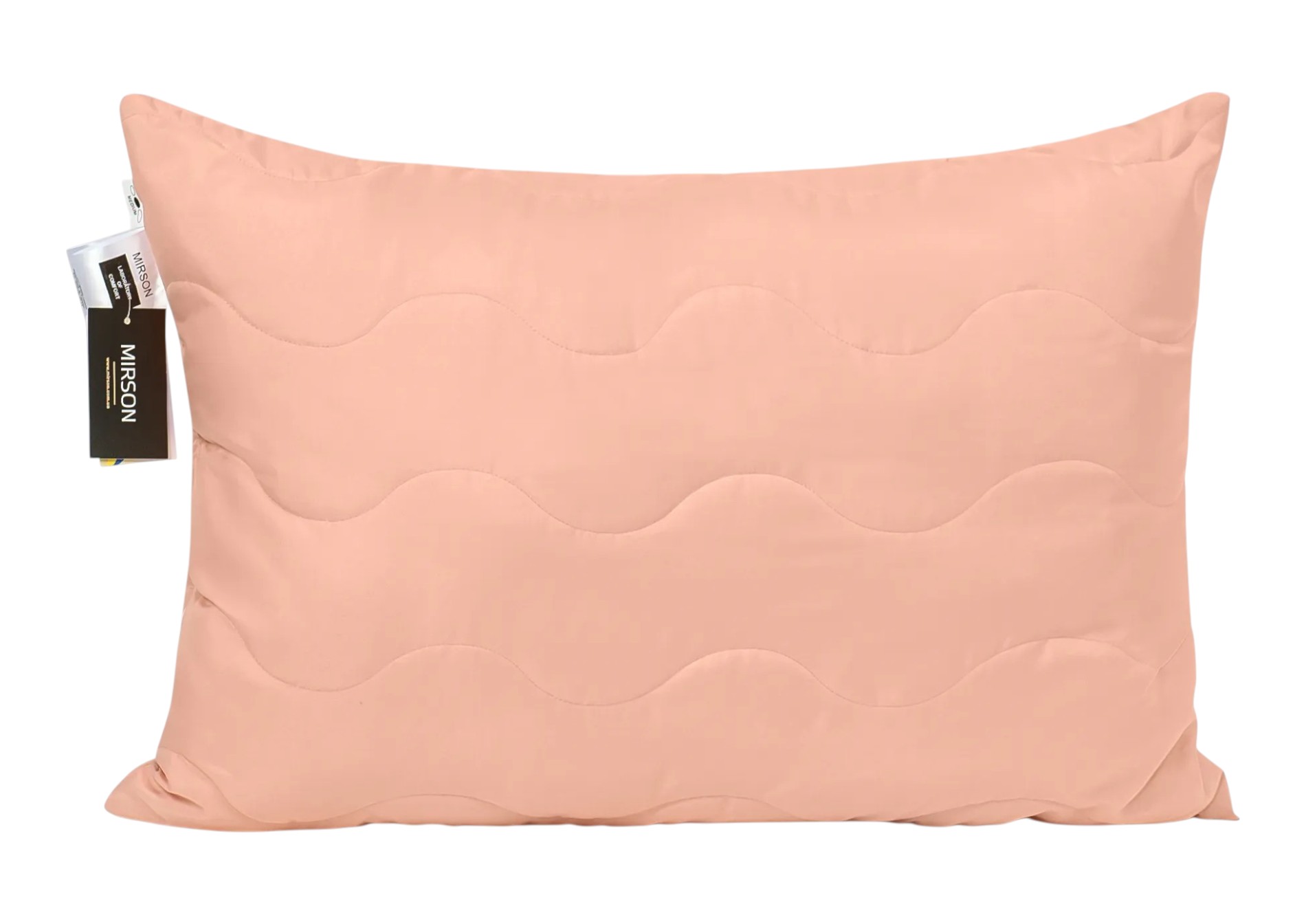 Подушка стандартна MirSon Евкаліптом №1771 Eco Light Coral 50х70 см (2200003709933) - Фото 1