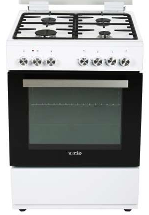 Плита газовая Ventolux GE 6060 CS 6MT (WH) - Фото 1