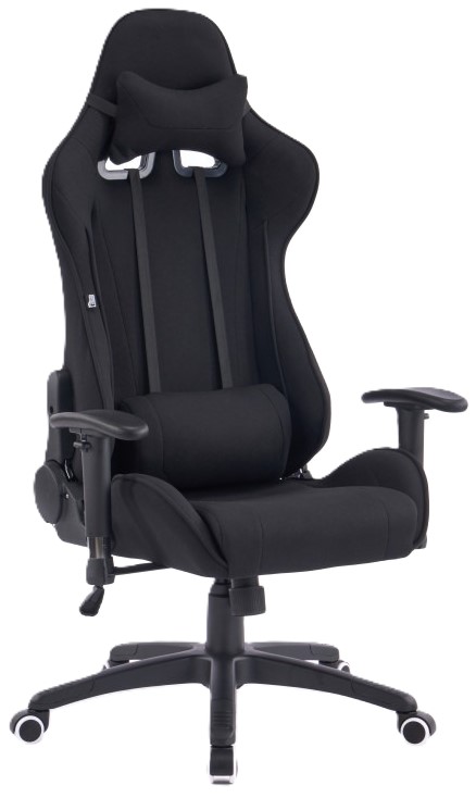 Кресло для геймеров Special4You ExtremeRace black fabric (E7757) - Фото 1