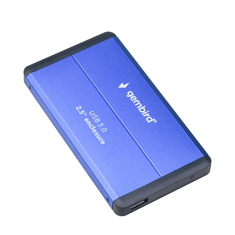 Внешний карман Gembird HDD 2.5'' USB 3.0 Blue (EE2-U3S-2-B) - Фото 1