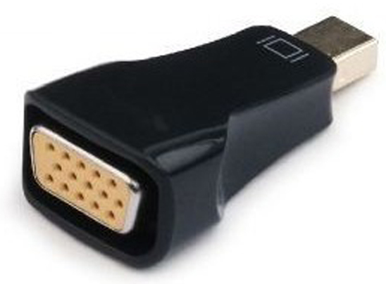 Переходник Mini Display Port-VGA Gembird Mini DisplayPort - VGA (A-mDPM-VGAF-01) - Фото 1