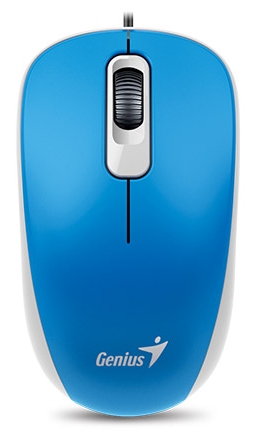 Мышь проводная Genius DX-110 USB Blue (31010116103) - Фото 1