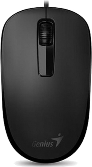 Мышь проводная Genius DX-125 Black - Фото 1