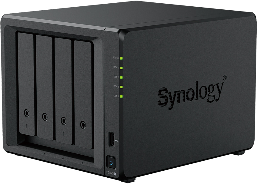 Сетевое хранилище c HDD Synology DS925+ - Фото 1